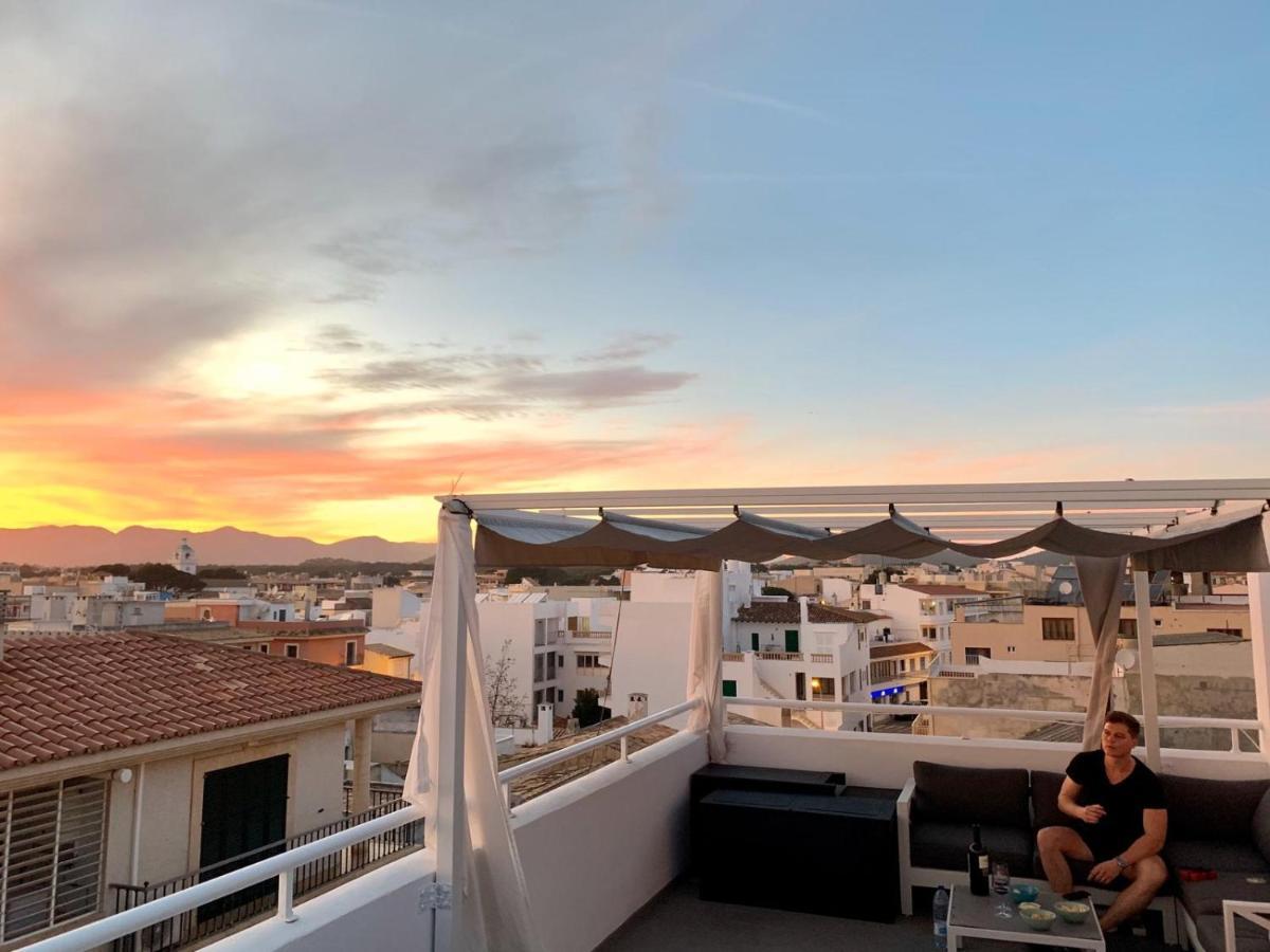 Sonne & Meerblick Aus 40 Grad Heissem Whirlpool Geniessen - Zentral Am Hafen Und Dennoch Ruhig Cala Ratjada  Exterior photo